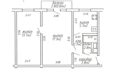 Купить 2-комнатную квартиру, Минск, Фабричная, 12 (Ленинский район). Фото 15