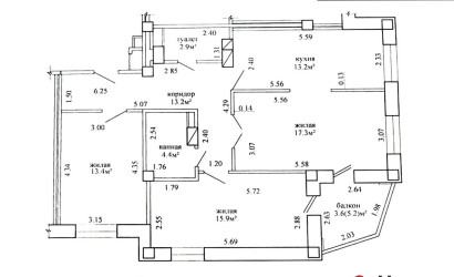 Купить 3-комнатную квартиру, Минск, Семеняко ул., 30 (Фрунзенский район). Фото 5