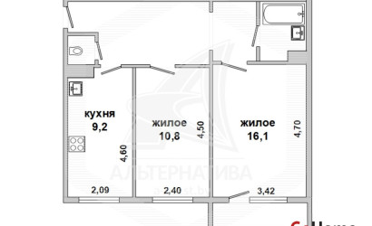Купить 2-комнатную квартиру, Брест, Заводская, ул. Янки Купалы. Фото 22