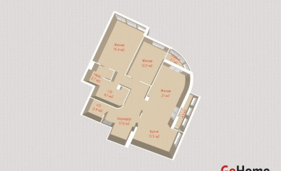 Купить 3-комнатную квартиру, Минск, Победителей просп., 27 (Центральный район). Фото 30