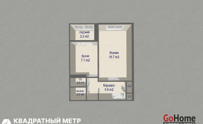 Купить 1-комнатную квартиру, Минск, ул. Белецкого, д. 14/2 (Московский район). Фото 20