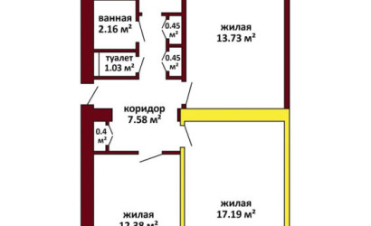 Купить комнату, Минск, Уборевича, 24(Заводской район). Фото 7