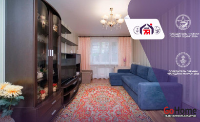 Купить 1-комнатную квартиру, Минск, Лосика ул., 34 (Фрунзенский район). Фото 1