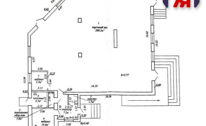Продажа торгового помещения, Молодечно, Громадовская ул., 6/А,  344.1 кв.м.. Фото 20