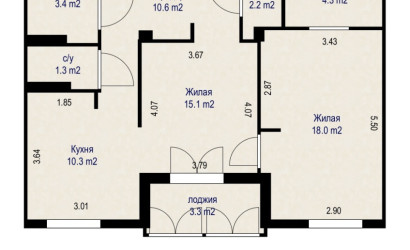 Купить 2-комнатную квартиру, Минск, ул. Мястровская, д. 28 (Центральный район). Фото 19