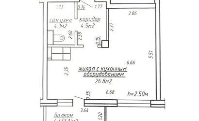 Купить 1-комнатную квартиру, Минск, Топографическая ул., 13 (Советский район). Фото 5