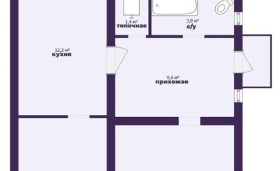 Купить 2-комнатную квартиру, Слободка, Центральная ул.. Фото 37