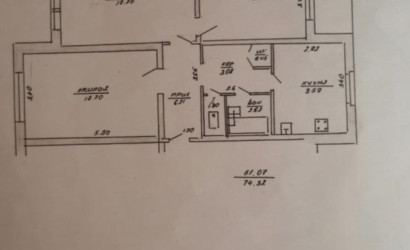 Купить 3-комнатную квартиру, Городок, Гагарина, 38. Фото 1