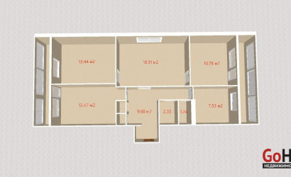 Купить 4-комнатную квартиру, Минск, Логойский тракт, 25/1 (Советский район). Фото 3