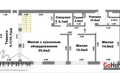 Купить 3-комнатную квартиру, Минск, Мстиславца ул., 10 (Первомайский район). Фото 50