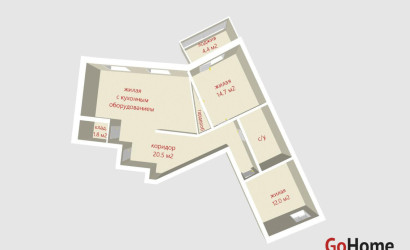 Купить 3-комнатную квартиру, Минск, Дроздовича ул., 6 (Ленинский район). Фото 39