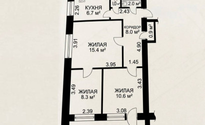 Купить 3-комнатную квартиру, Гомель, Тимофеенко ул., 26. Фото 5