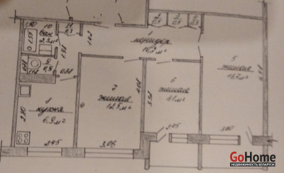Купить 3-комнатную квартиру, Слуцк, Копыльская. Фото 2