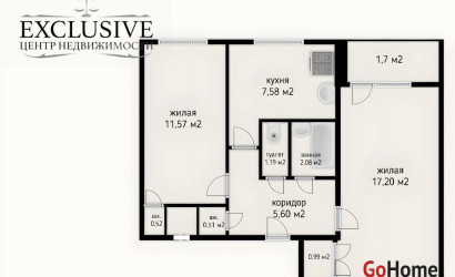 Купить 1-комнатную квартиру, Минск, Сурганова ул., 49 (Советский район). Фото 10