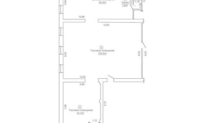 Аренда торгового помещения, Барановичи, Притыцкого ул., 77, 245.5 кв.м.. Фото 11