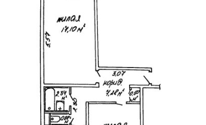 Купить 2-комнатную квартиру, Минск, Васнецова, 2 (Заводской район). Фото 16