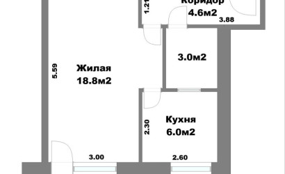 Купить 1-комнатную квартиру, Минск, Козлова пер., 10 (Партизанский район). Фото 19