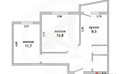 Купить 2-комнатную квартиру, Брест, Восток, ул. Московская. Фото 18