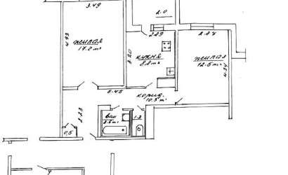 Купить 2-комнатную квартиру, Кваторы, Молодёжная, 46. Фото 12