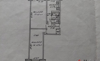 Купить 2-комнатную квартиру, Гомель, ул. Сосновая, д. 4. Фото 17