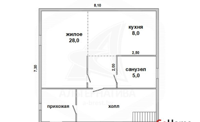 Купить дом, Збироги, Чернинский с/с, 6 соток. Фото 29