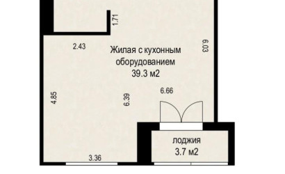 Купить 2-комнатную квартиру, Минск, Мира просп., 1 (Октябрьский район). Фото 49
