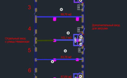 Аренда торгового помещения, Минск, Неманская ул., 80,  от 80.8 до 215 кв.м.. Фото 5
