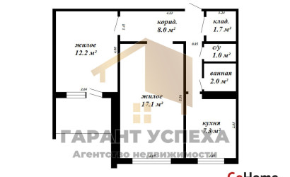 Купить 2-комнатную квартиру, Брест, ул. Дубровская, д. . Фото 18