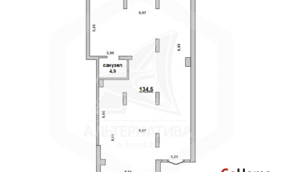 Аренда торгового помещения, Брест, Ковалево,  139.4 кв.м.. Фото 10