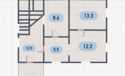 Купить дом в деревне, Верасок-80, 9.69 соток. Фото 2