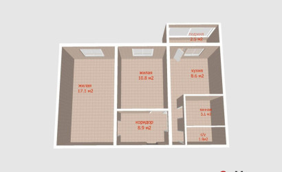 Купить 2-комнатную квартиру, Копище, Лопатина ул., 1. Фото 36