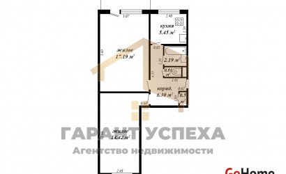Купить 2-комнатную квартиру, Брест, ул. Московская. Фото 17
