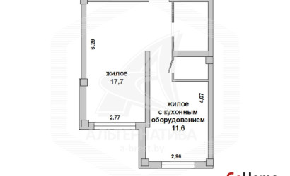 Купить 2-комнатную квартиру, Брест, Ковалево, пр-т Республики. Фото 12