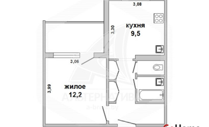 Купить 1-комнатную квартиру, Брест, Восток, ул. Советской Конституции. Фото 1
