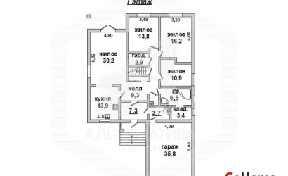 Купить дом, Большие Радваничи, Радваничский с/с, 13.95 соток. Фото 13