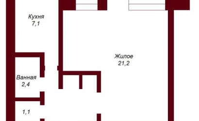 Купить 1-комнатную квартиру, Брест, ул. Карбышева, д. . Фото 11