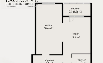 Купить 1-комнатную квартиру, Копище, Авиационная ул., 3. Фото 4