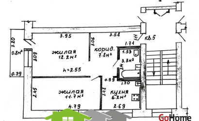 Купить 2-комнатную квартиру, Слоним, Красноармейская ул., 83. Фото 18