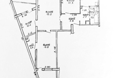 Купить 4-комнатную квартиру, Могилев, Кобринская, 38. Фото 12
