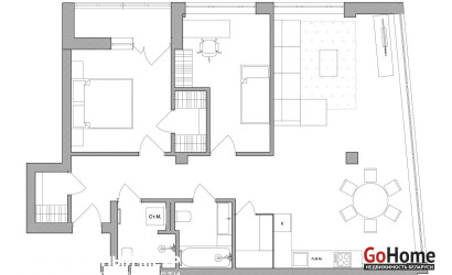 Купить 3-комнатную квартиру, Минск, ул. Петра Мстиславца, д. 10 (Первомайский район). Фото 3