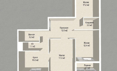 Купить 3-комнатную квартиру, Копище, Леонардо Да Винчи ул., 1. Фото 27