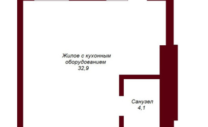 Купить 1-комнатную квартиру, Брест, ул. Гоголя, д. . Фото 12