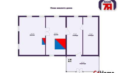 Купить дом, Кирово, Первомайская ул., 25 соток. Фото 33