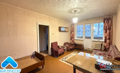 Купить 1-комнатную квартиру, Мозырь, Студенческая ул., д.40. Фото 1