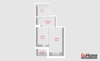 Купить 1-комнатную квартиру, Минск, Чюрлениса ул., 12 (Московский район). Фото 23