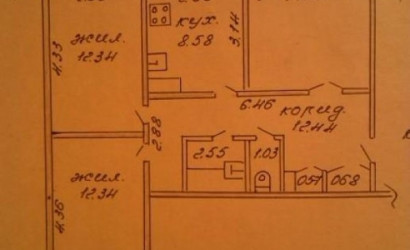 Купить 3-комнатную квартиру, Бобруйск, Рокоссовского 118