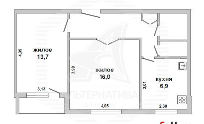 Купить 2-комнатную квартиру, Брест, Центр, ул. Карла Маркса. Фото 11