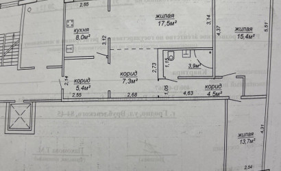 Купить 3-комнатную квартиру, Гродно, Врублевского, 84. Фото 16