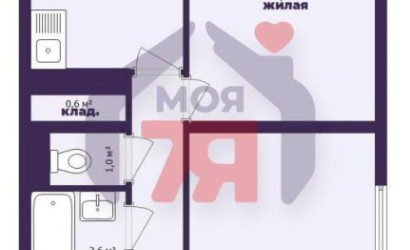 Купить 2-комнатную квартиру, Молодечно, Мира ул., 6. Фото 9