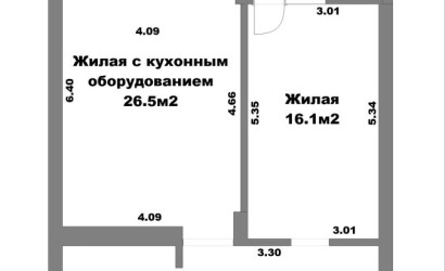 Купить 2-комнатную квартиру, Минск, Нововиленская ул., 51(Центральный район). Фото 17